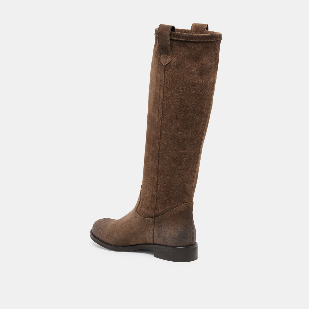 Ramzy Chocolate Suede Boots | Dolce Vita Signature