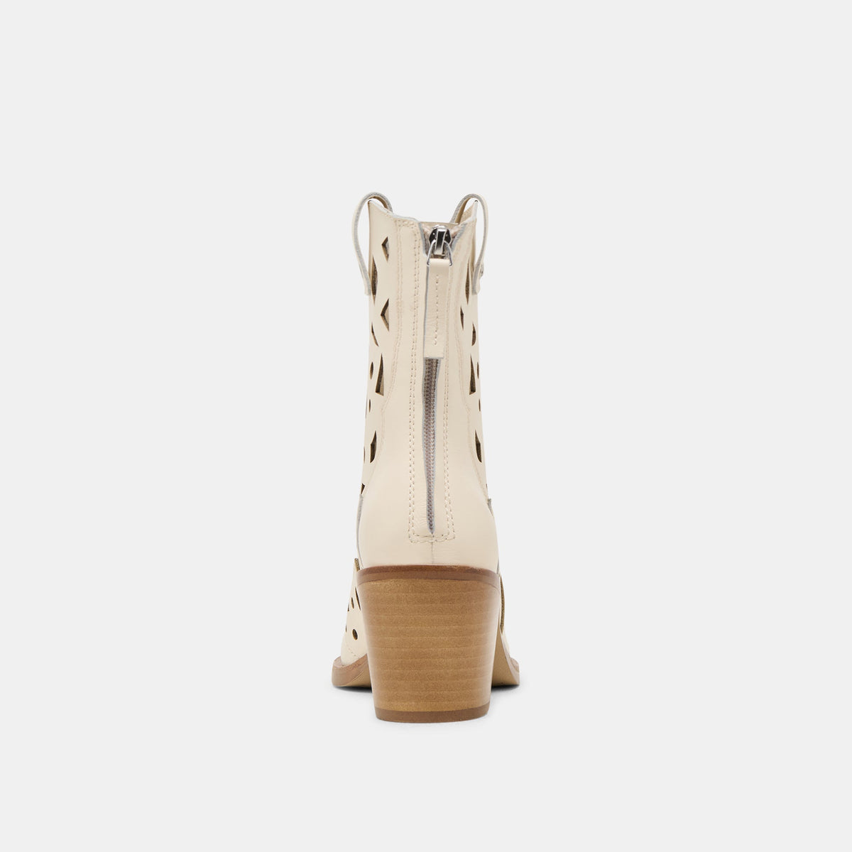 Zenobi Off White Leather Booties | Dolce Vita New