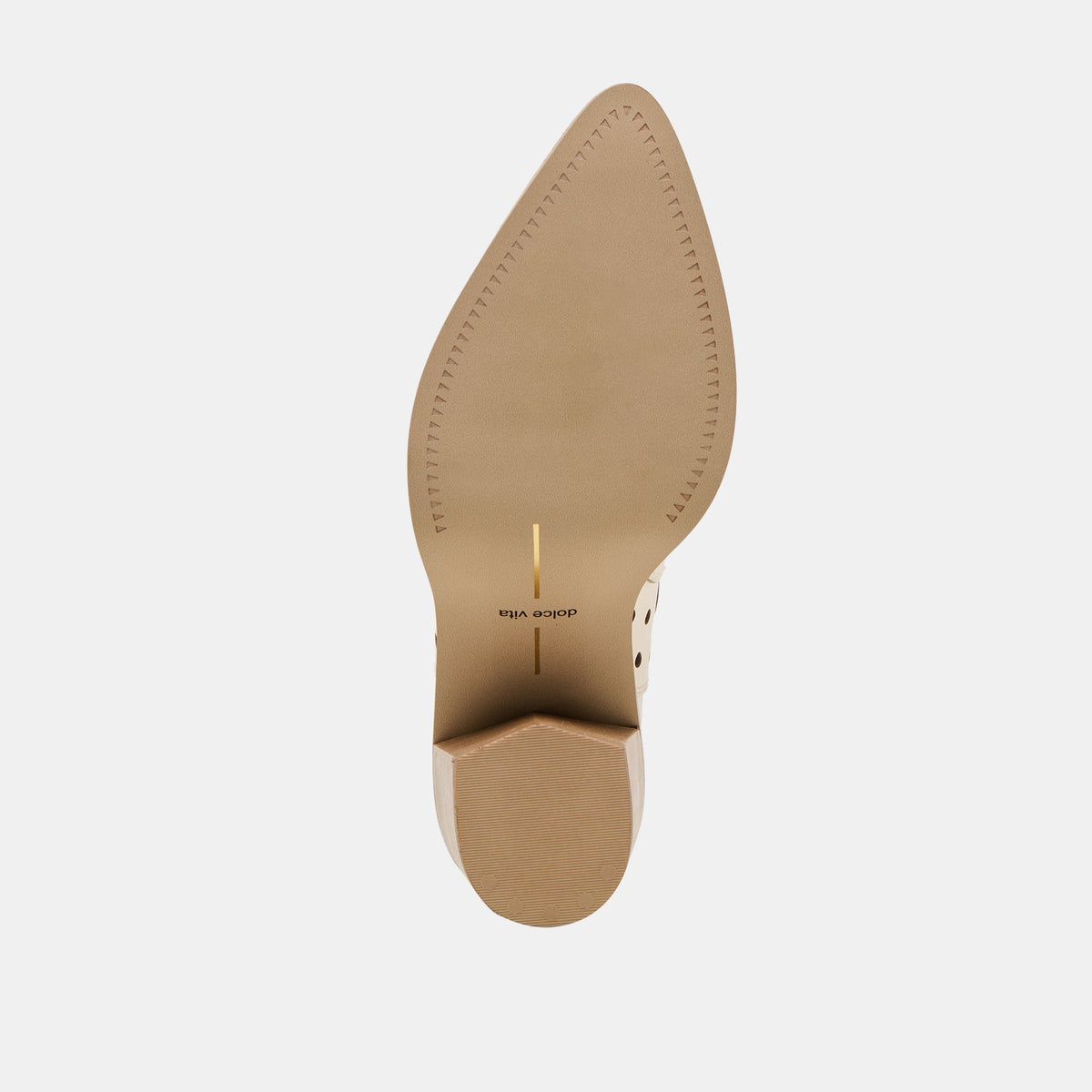 Zenobi Off White Leather Booties | Dolce Vita New
