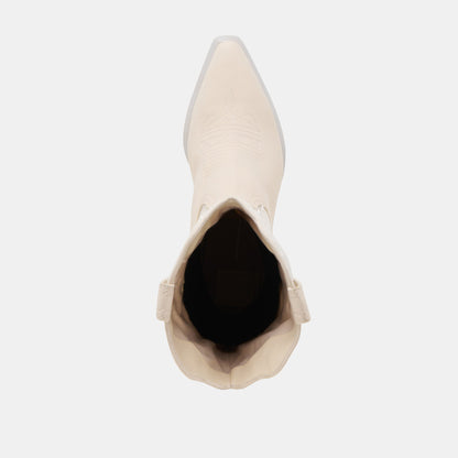 Vorah Pearl Creme Sequin Boots | Dolce Vita Great Value