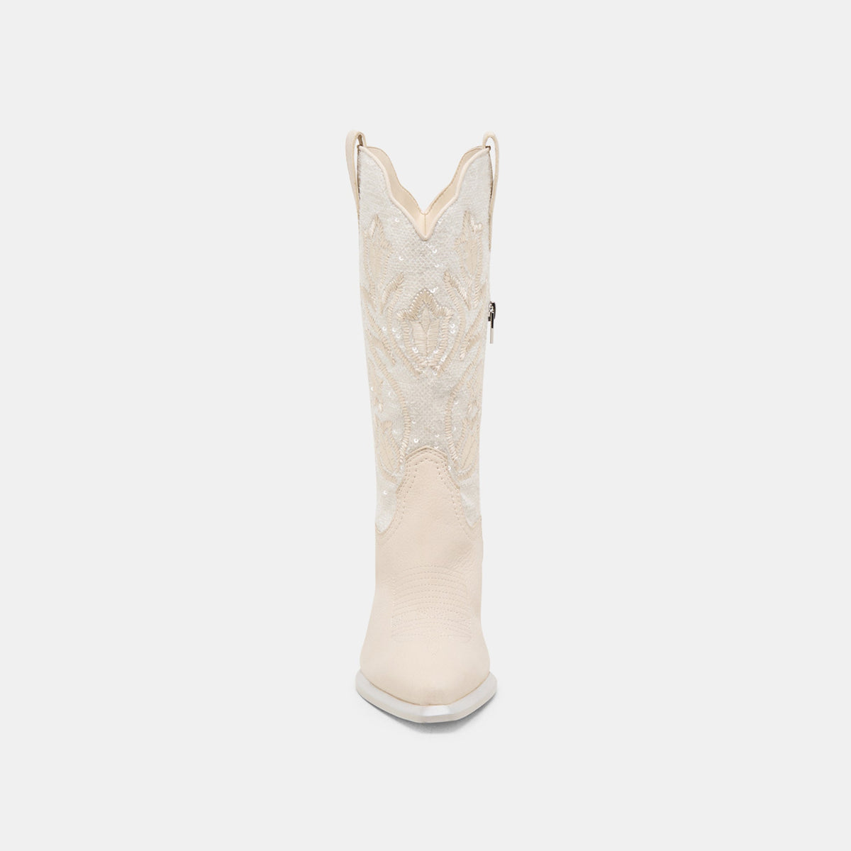 Vorah Pearl Creme Sequin Boots | Dolce Vita Great Value