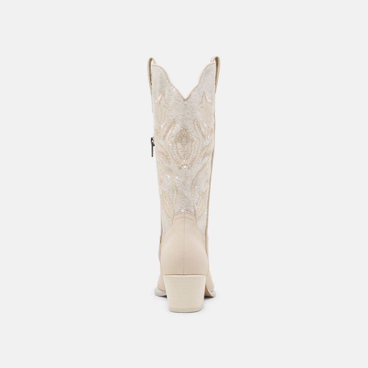 Vorah Pearl Creme Sequin Boots | Dolce Vita Great Value