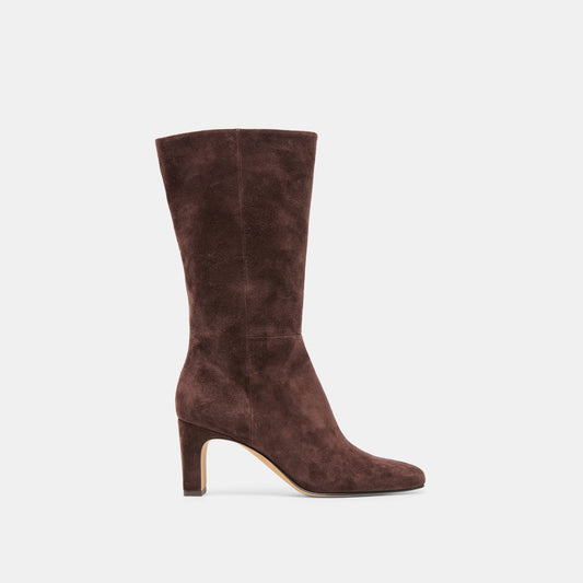 Riggs Mahogany Suede Boots | Dolce Vita Smart Buy