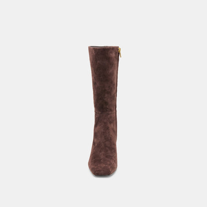 Riggs Mahogany Suede Boots | Dolce Vita Smart Buy