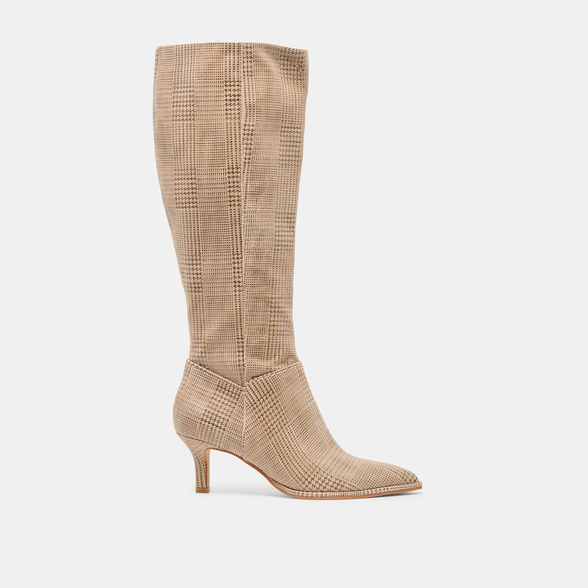 Aldy Herringbone Printed Suede Boots | Dolce Vita Smart Buy