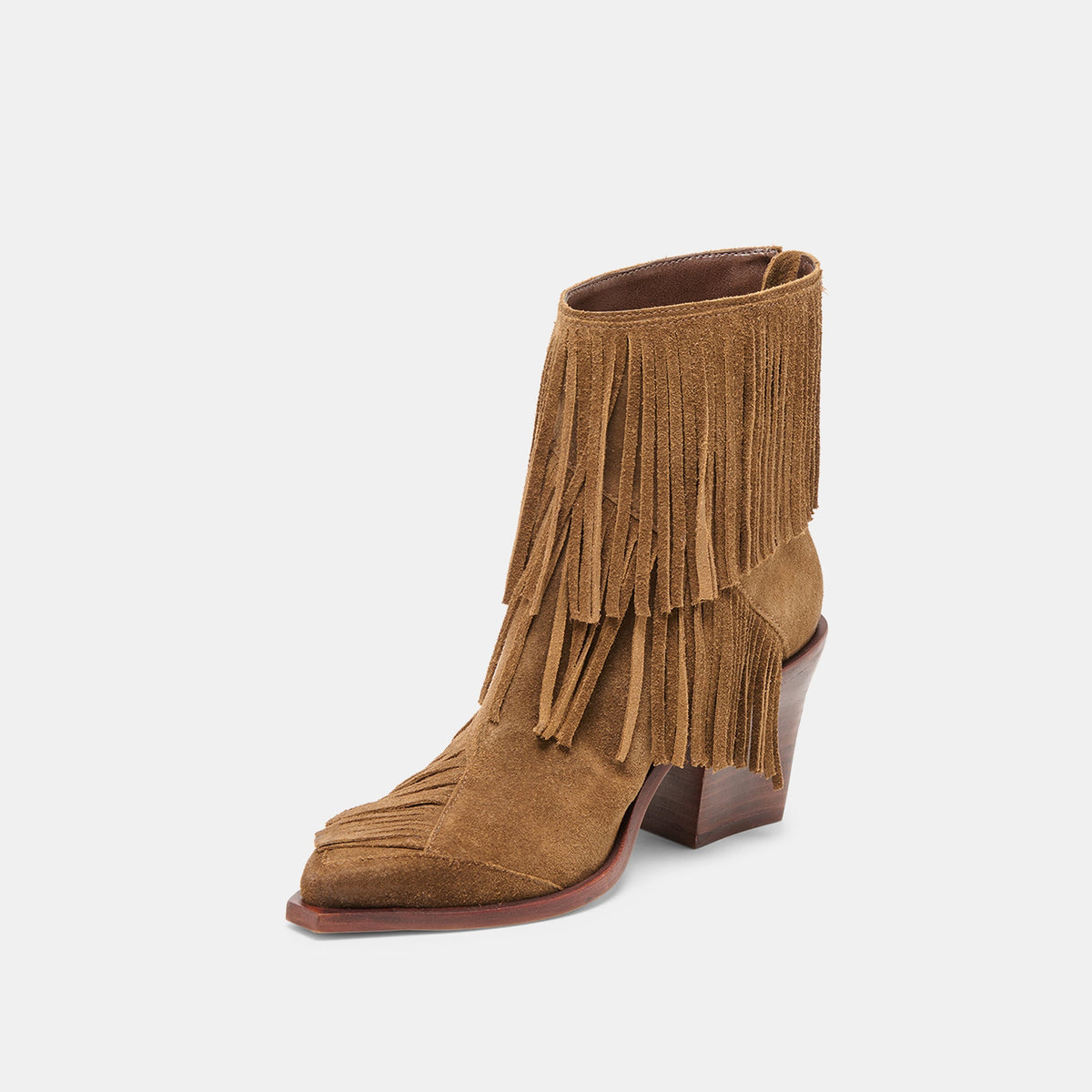 Torey Chestnut Suede Booties | Dolce Vita Discount