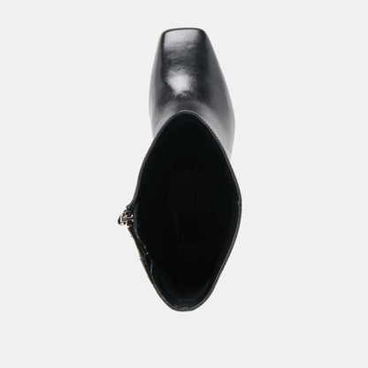 Riggs Wide Calf Black Leather Boots | Dolce Vita Top Pick