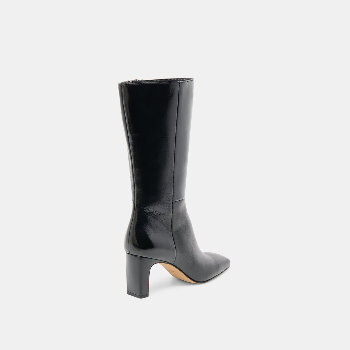 Riggs Wide Calf Black Leather Boots | Dolce Vita Top Pick
