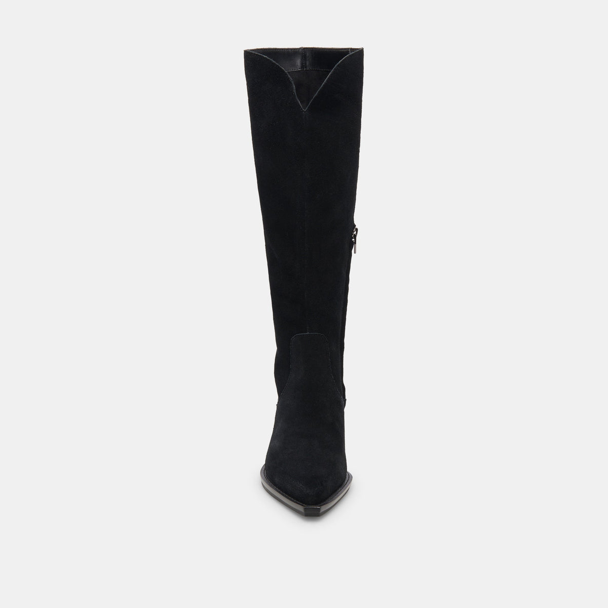 Raj Boots in Onyx Suede | Women's Onyx Suede Knee-High Boots
 – Dolce Vita | Dolce Vita Quality