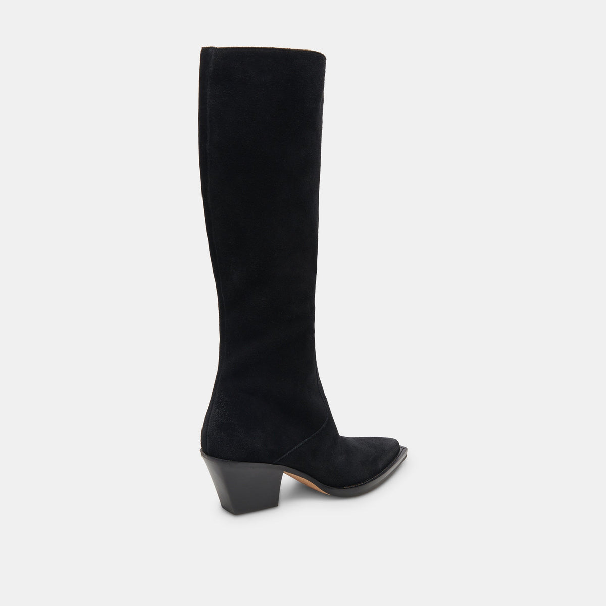 Raj Boots in Onyx Suede | Women's Onyx Suede Knee-High Boots
 – Dolce Vita | Dolce Vita Quality
