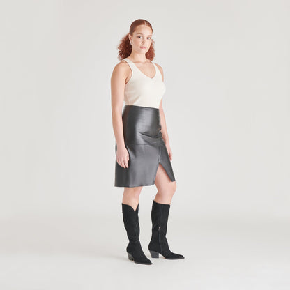 Raj Boots in Onyx Suede | Women's Onyx Suede Knee-High Boots
 – Dolce Vita | Dolce Vita Quality