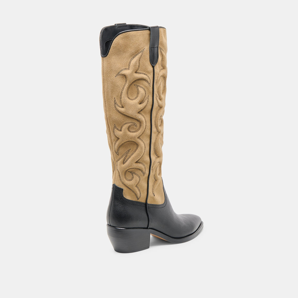 Mirla Black Multi Leather Boots | Dolce Vita Value