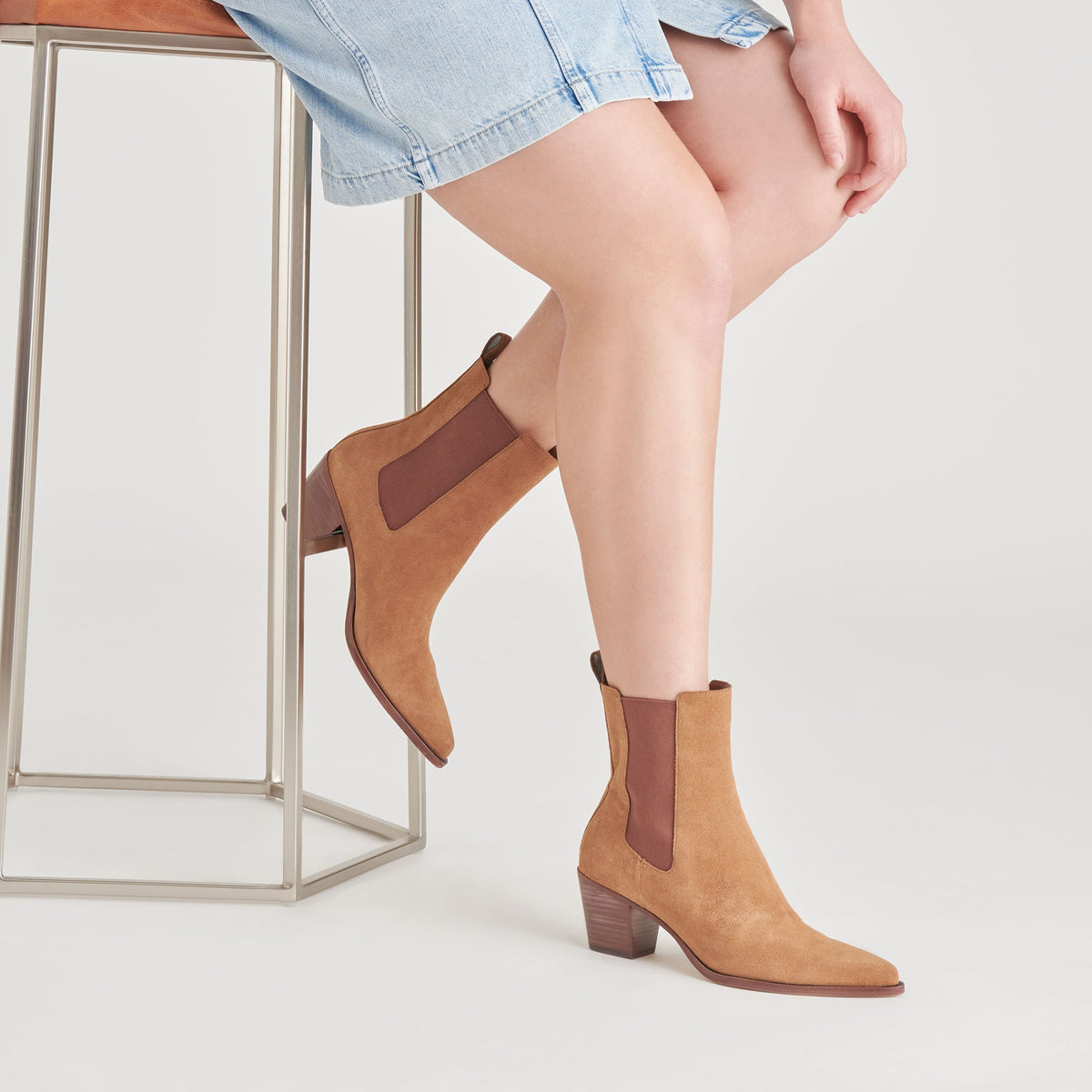 SHADIE H2O BOOTIES BROWN SUEDE
 – Dolce Vita | Dolce Vita Classic