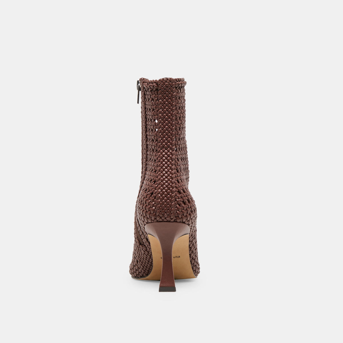 Embry Brown Woven Stella Booties | Dolce Vita Hot Sale