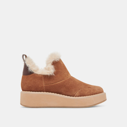 ARDY PLUSH H2O BOOTIES PECAN SUEDE
 – Dolce Vita | Dolce Vita Everyday