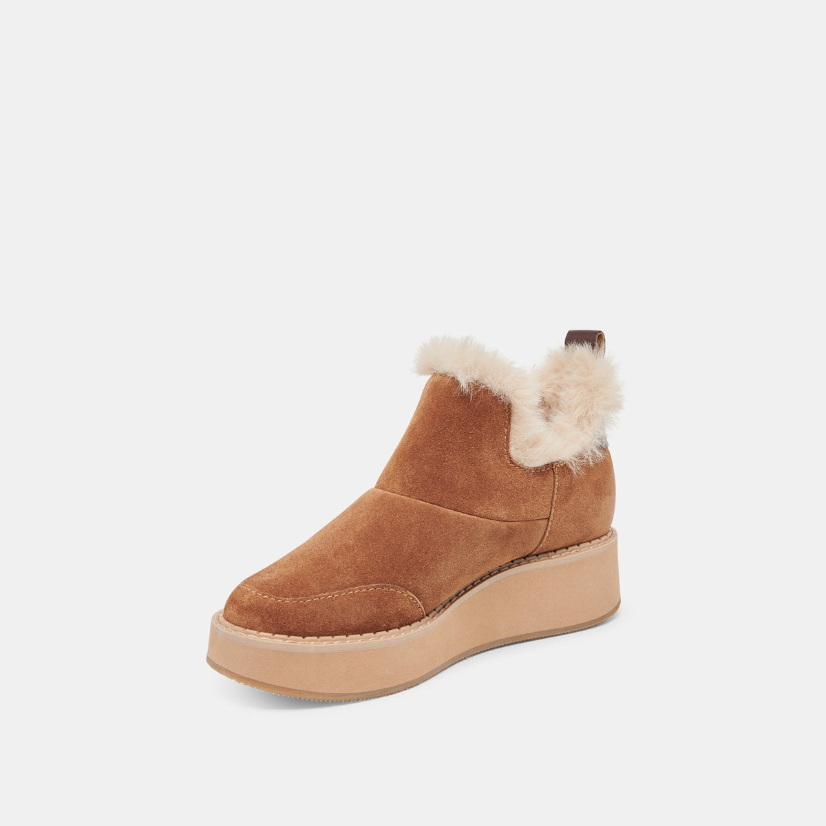 ARDY PLUSH H2O BOOTIES PECAN SUEDE
 – Dolce Vita | Dolce Vita Everyday