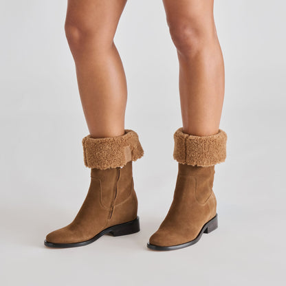 Kedra H2O Chestnut Suede Boots | Doice Vita
 – Dolce Vita | Dolce Vita Signature