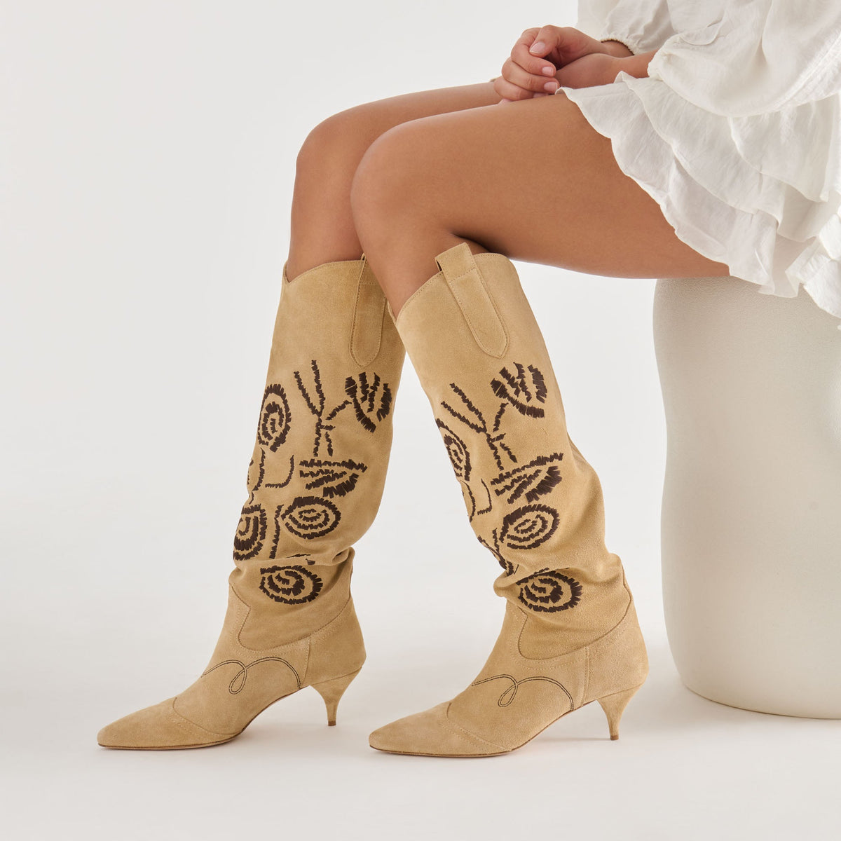 Wilde Sand Suede Boots | Dolce Vita Hot Sale