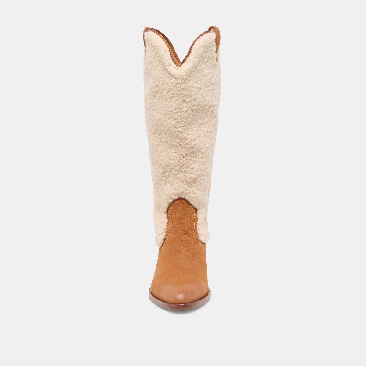 Mykel Plush Caramel Nubuck Boots | Dolce Vita Premium