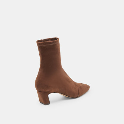 Anika Dk Brown Stella Suede Boots | Dolce Vita Exclusive
