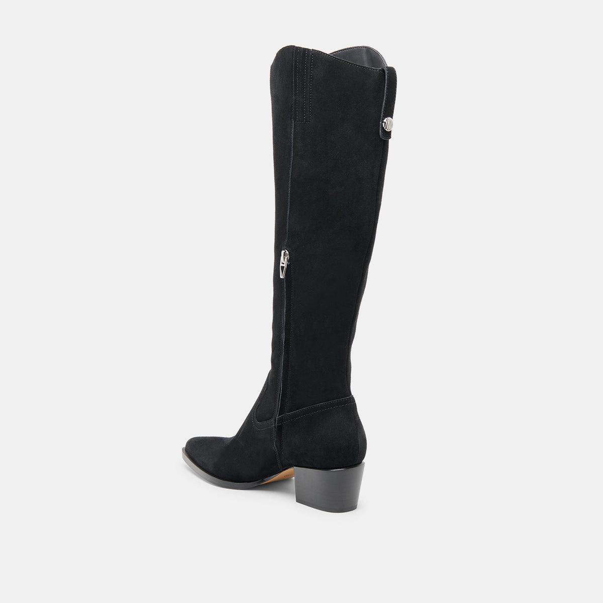 Virona H2O Waterproof Onyx Suede Wide Calf Boots | Dolce Vita Signature