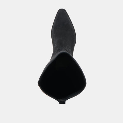 Virona H2O Waterproof Onyx Suede Wide Calf Boots | Dolce Vita Signature