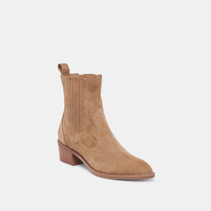 BRYLEE H2O WIDE BOOTIES MUSHROOM SUEDE
 – Dolce Vita | Dolce Vita Top Pick