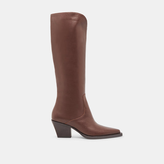 RAJ BOOTS CHOCOLATE LEATHER
 – Dolce Vita | Dolce Vita Classic