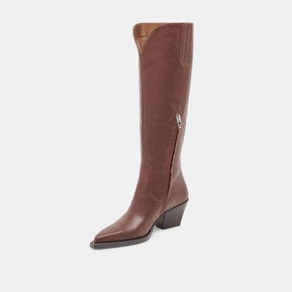 RAJ BOOTS CHOCOLATE LEATHER
 – Dolce Vita | Dolce Vita Classic