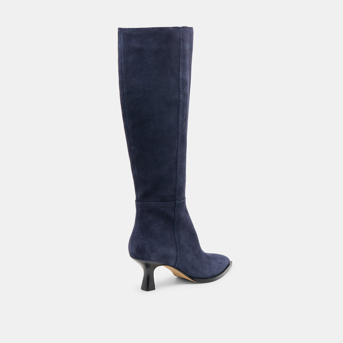 Auggie Navy Suede Wide Calf Boots | Dolce Vita Great Value