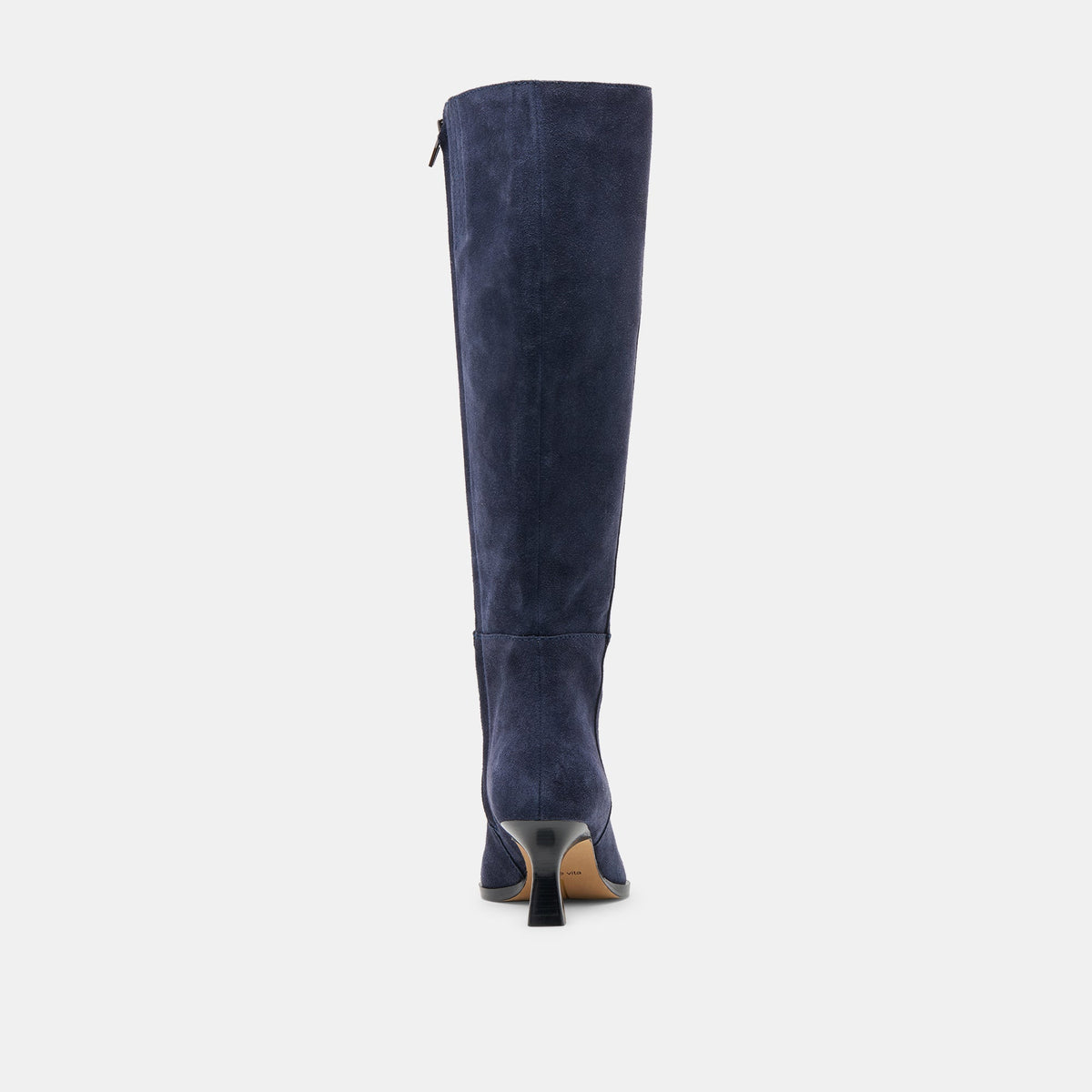 Auggie Navy Suede Wide Calf Boots | Dolce Vita Great Value