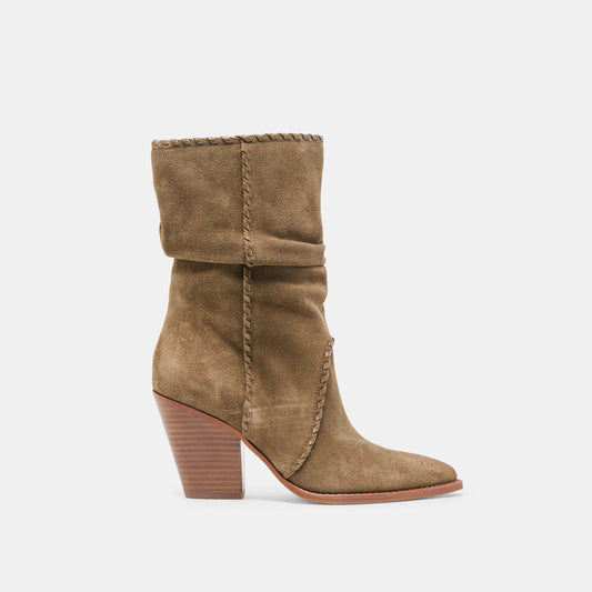 Julith Olive Suede Boots | Dolce Vita Featured