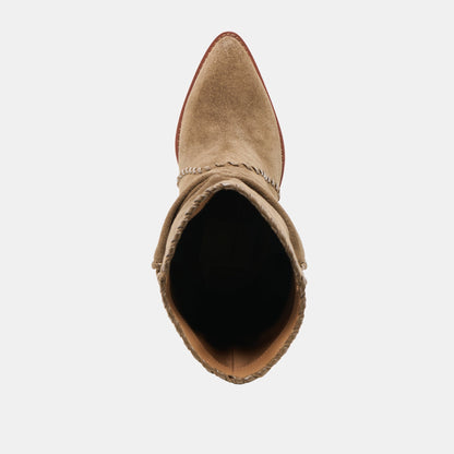 Julith Olive Suede Boots | Dolce Vita Featured