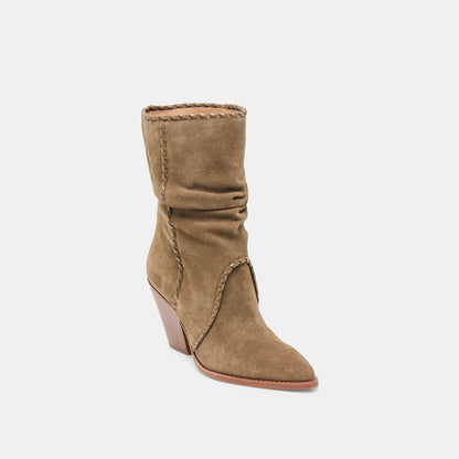 Julith Olive Suede Boots | Dolce Vita Featured
