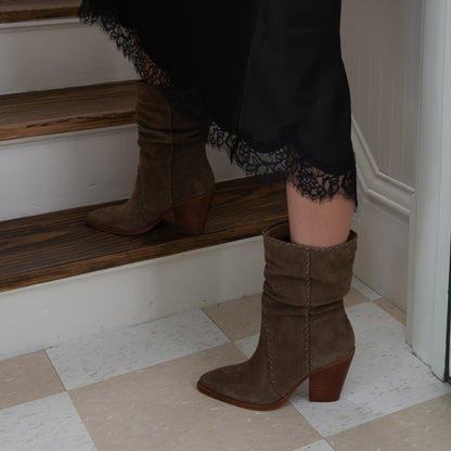 Julith Olive Suede Boots | Dolce Vita Featured