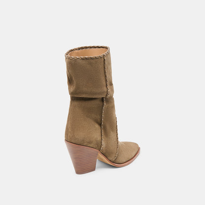 Julith Olive Suede Boots | Dolce Vita Featured
