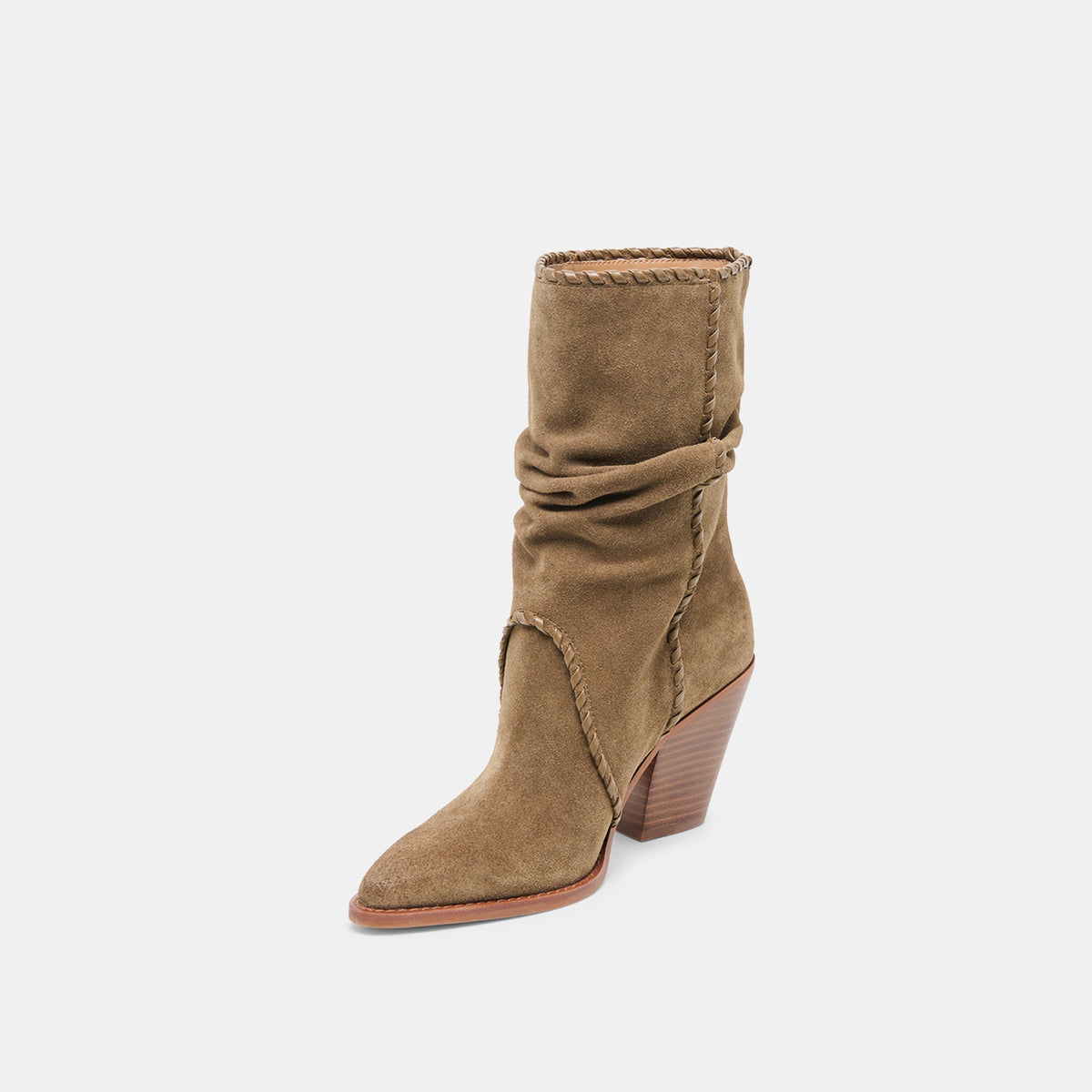 Julith Olive Suede Boots | Dolce Vita Featured