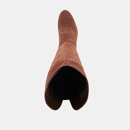 SURY BOOTS DARK SADDLE SUEDE
 – Dolce Vita | Dolce Vita Great Value