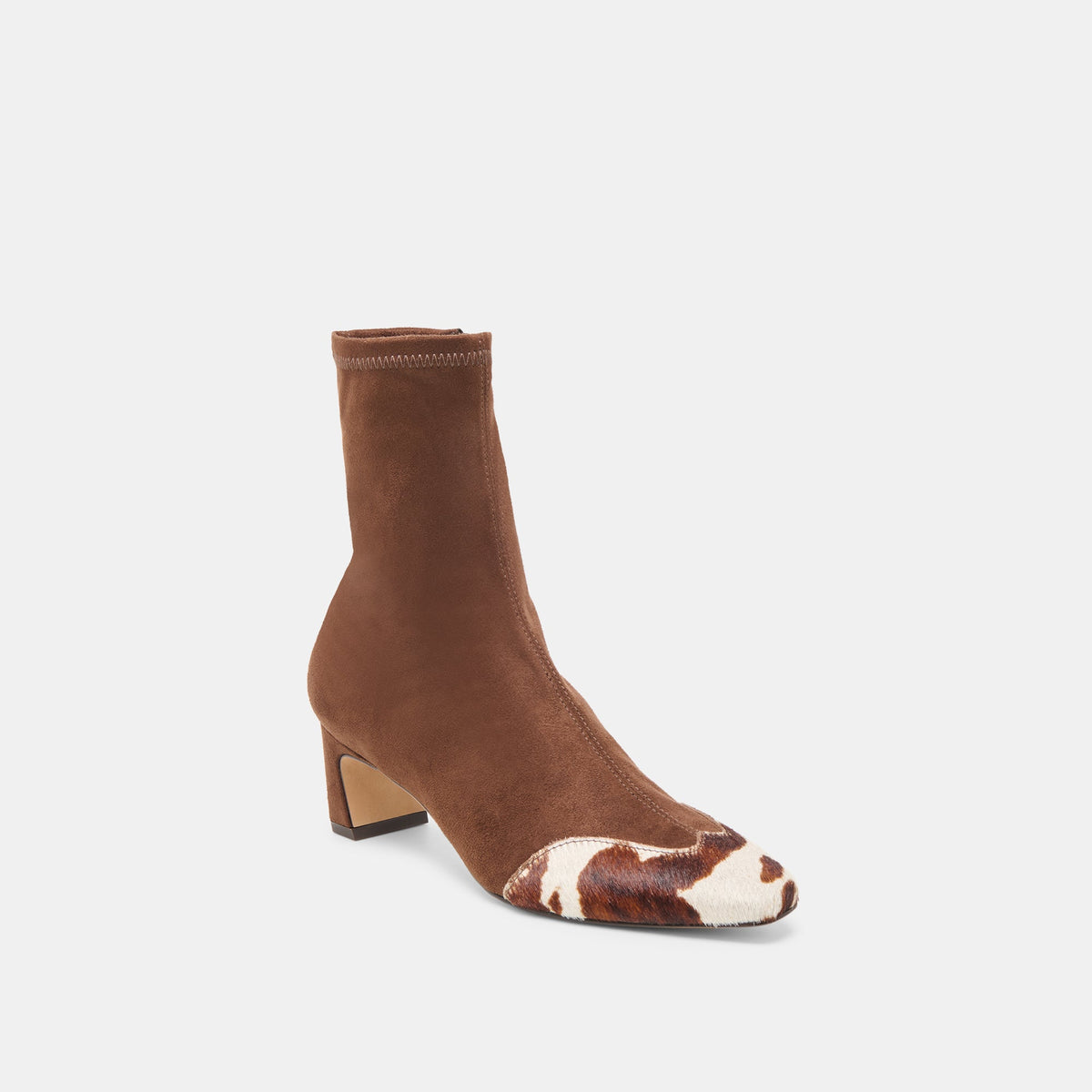 Anika Dk Brown Multi Stella Suede Boots | Dolce Vita New