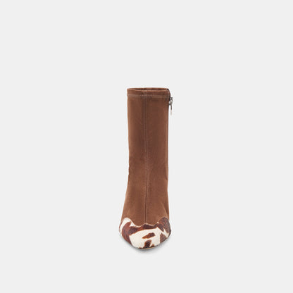 Anika Dk Brown Multi Stella Suede Boots | Dolce Vita New