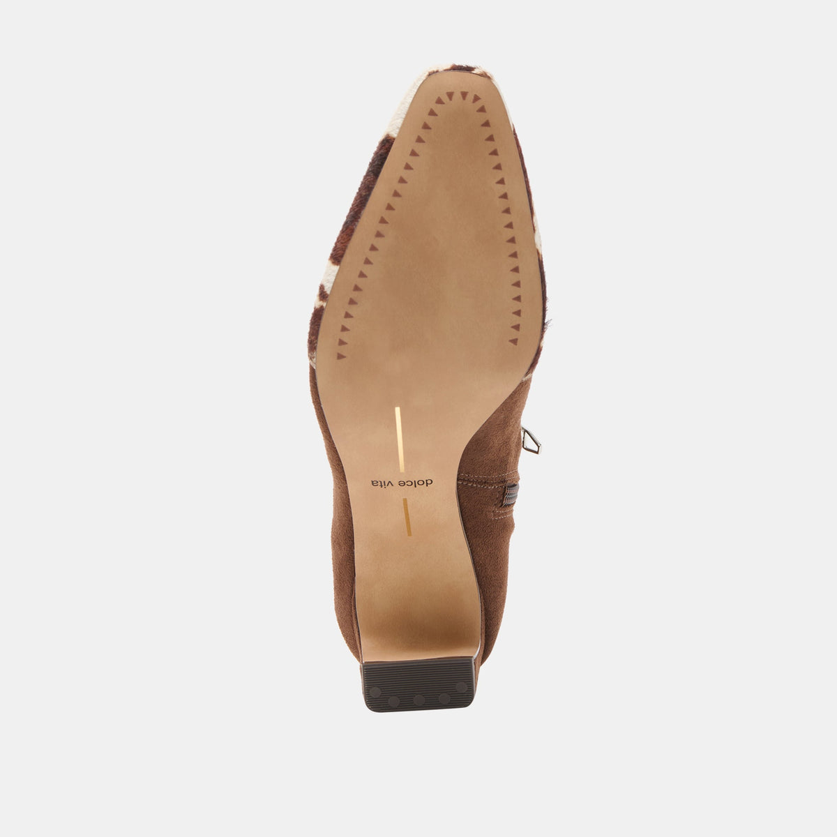 Anika Dk Brown Multi Stella Suede Boots | Dolce Vita New