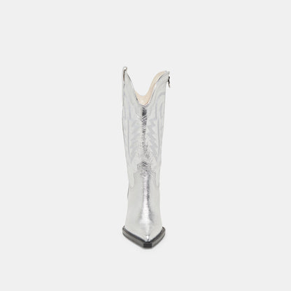 Ryland Extra Wide Calf Silver Boots | Distressed Leather Boots
 – Dolce Vita | Dolce Vita Trending