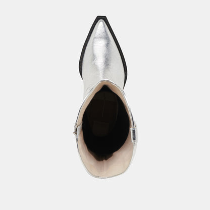 Ryland Extra Wide Calf Silver Boots | Distressed Leather Boots
 – Dolce Vita | Dolce Vita Trending