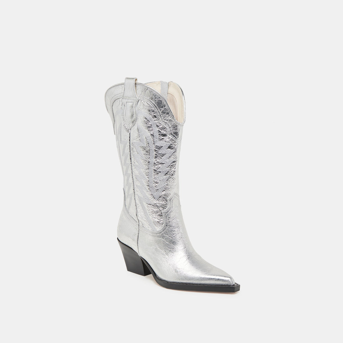 Ryland Extra Wide Calf Silver Boots | Distressed Leather Boots
 – Dolce Vita | Dolce Vita Trending