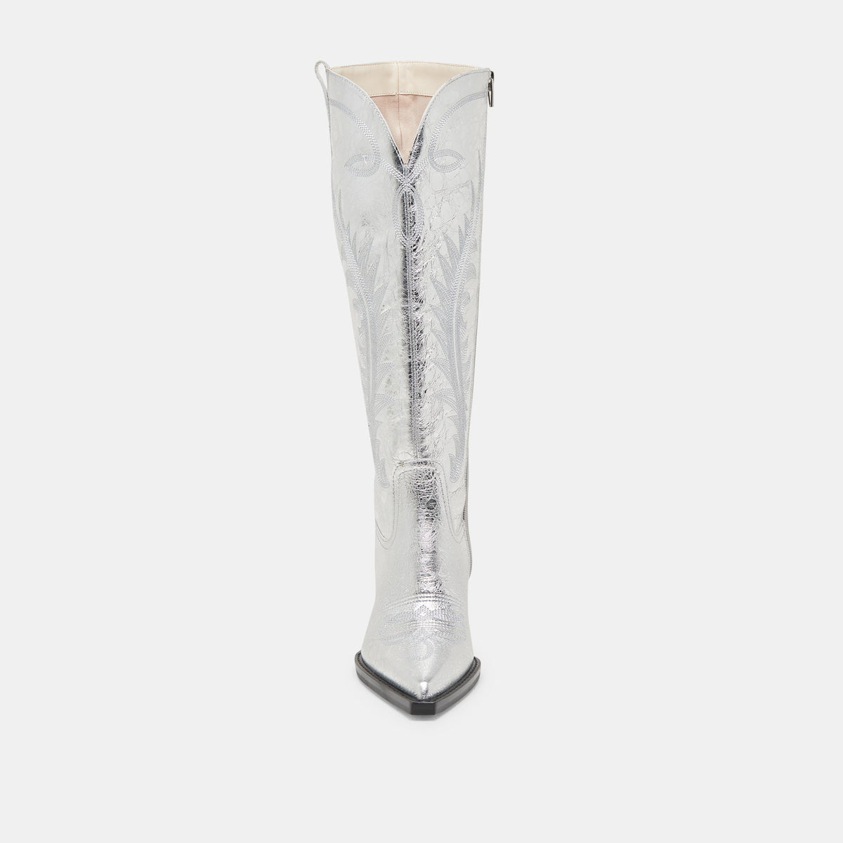 Ryatt Extra Wide Calf Silver Boots | Distressed Leather Boots
 – Dolce Vita | Dolce Vita Smart Buy