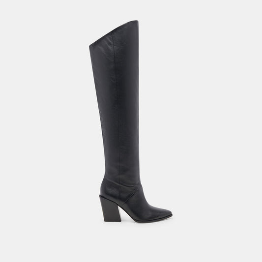 LUPIN BOOTS BLACK LEATHER
 – Dolce Vita | Dolce Vita Trending