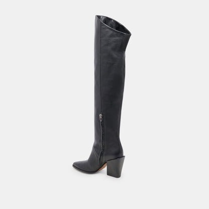 LUPIN BOOTS BLACK LEATHER
 – Dolce Vita | Dolce Vita Trending
