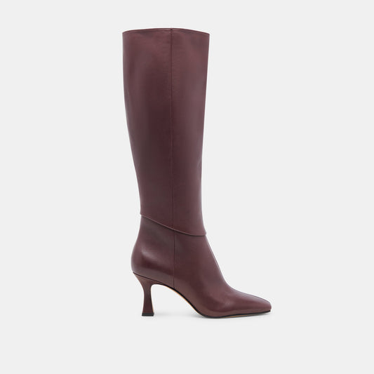 GYRA BOOTS WINE LEATHER
 – Dolce Vita | Dolce Vita New