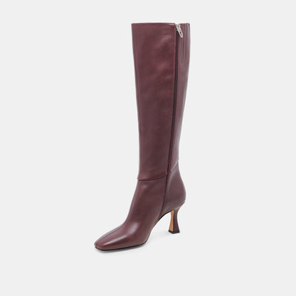 GYRA BOOTS WINE LEATHER
 – Dolce Vita | Dolce Vita New