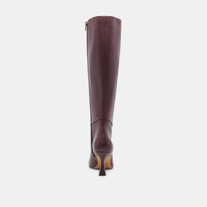 GYRA BOOTS WINE LEATHER
 – Dolce Vita | Dolce Vita New